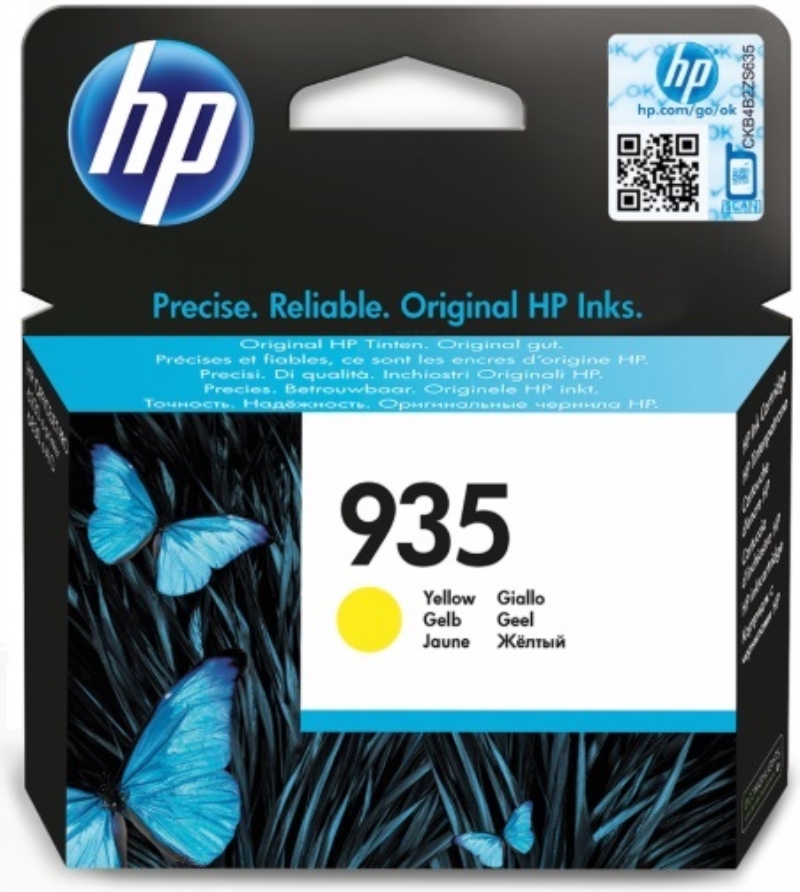 HEWLETT PACKARD Cartuccia originale HP 935 (C2P22AE) giallo